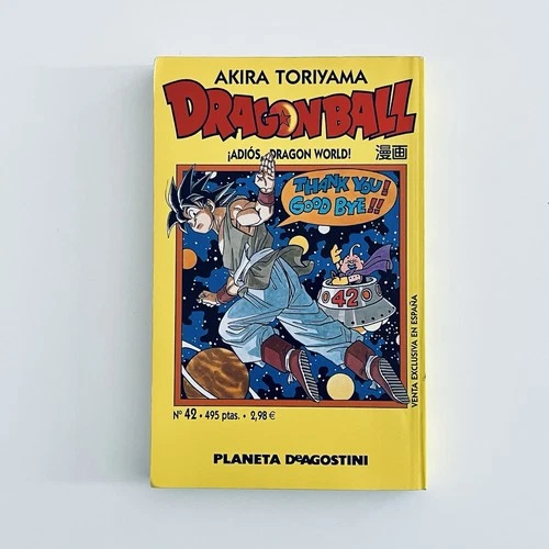 Manga Comic Dragon Ball no. 42 Planeta deAgostini ULTIMO NUMERO de la serie
