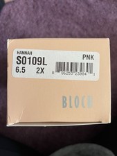 Bloch HANNAH pointe Shoes S0109L Size 6.5, 2X