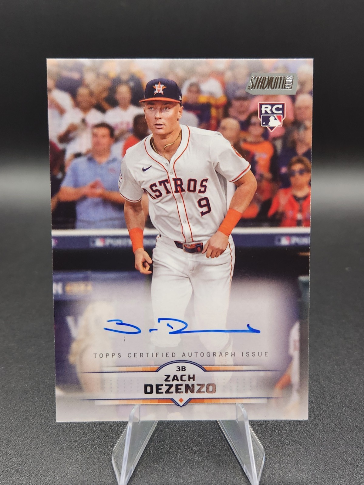 2025 Topps Stadium Club - Autographs Zach Dezenzo #SCBA-ZD (AU, RC)