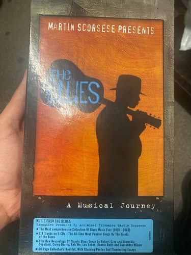Martin Scorsese Presents The Blues A Musical Journey 5 CD Set.