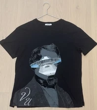 Black Valentino x Undercover Edition V Face UFO Print T-Shirt