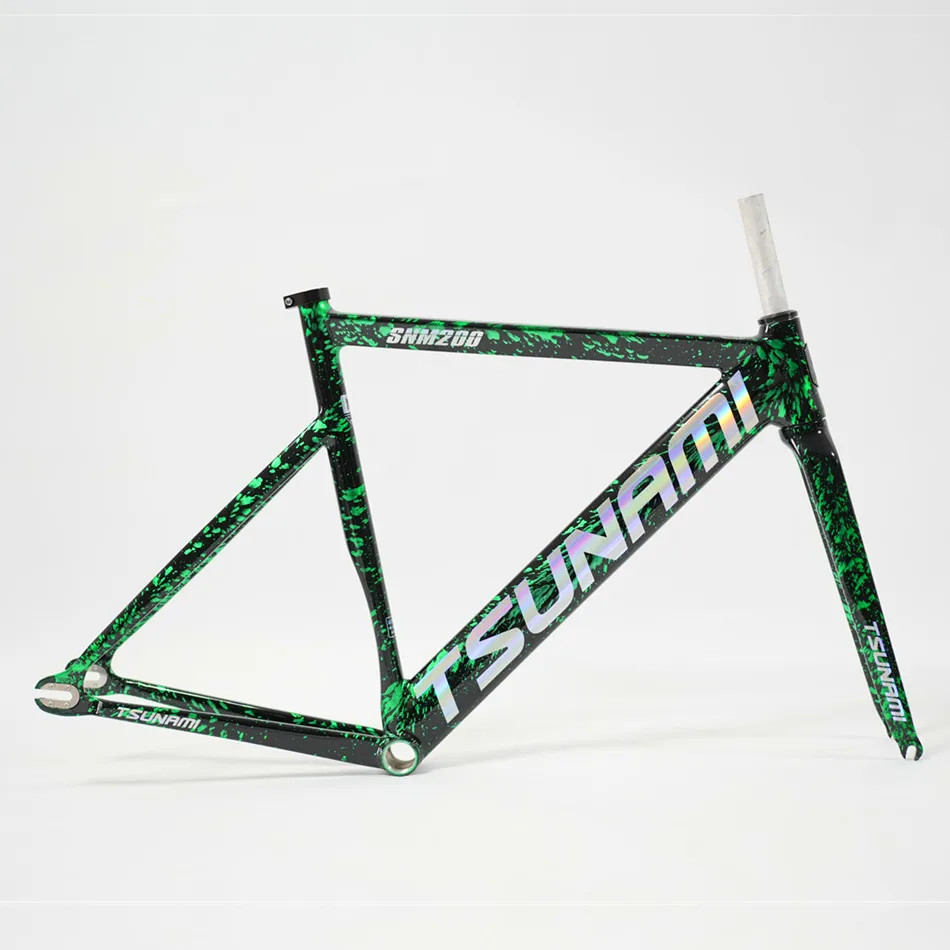 Fixed Gear Bike Frameset 700C Racing Track Fixie Single Speed Bicycle Frame Part