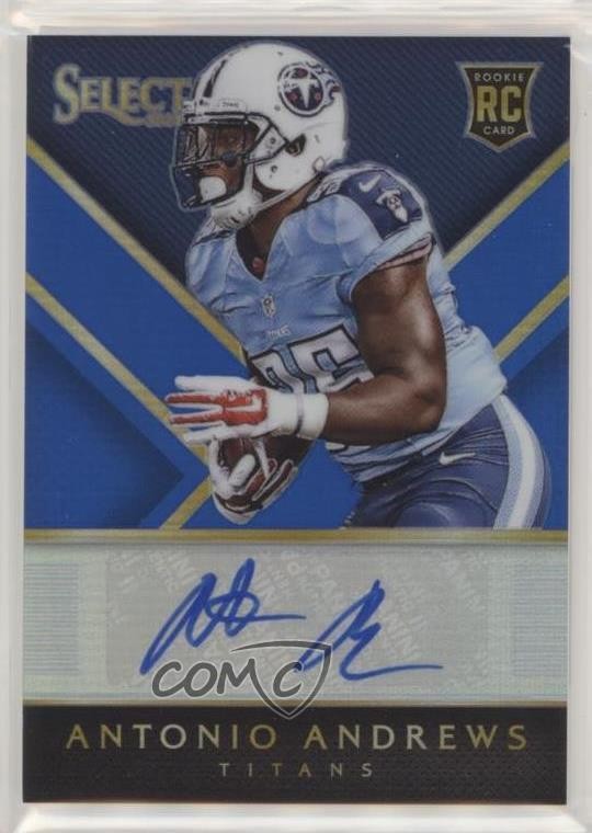 2014 Panini Select Rookie Blue Prizm 12/25 Antonio Andrews #RA-AA Auto RC 0c6