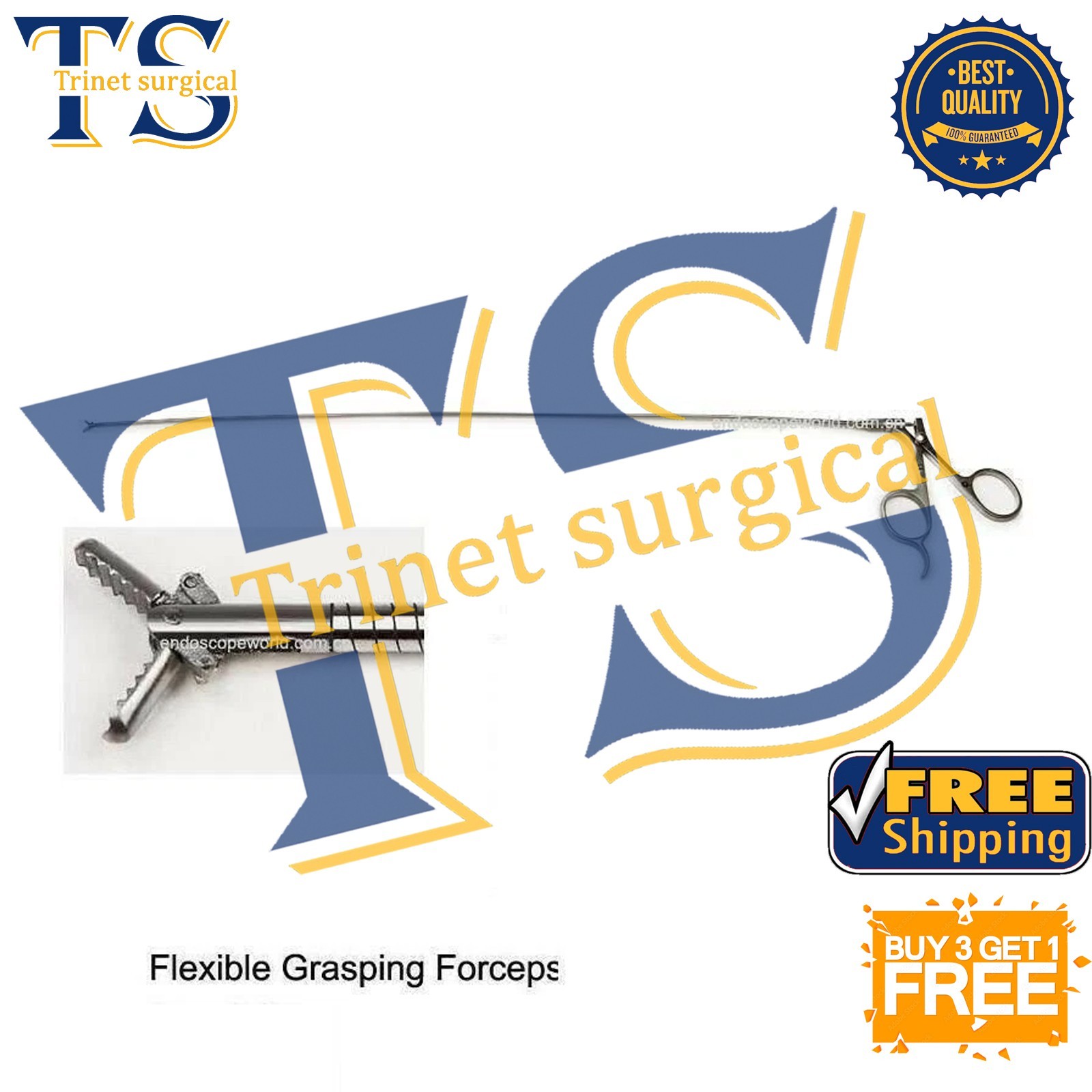 Flexible Serrated Forceps for Urology, Hysteroscopy & Endoscopy