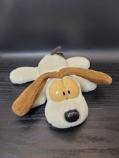 Vintage 1978 Odie Plush Dog Garfield Paws Fine Toy Co. Bean Stuffed Animal