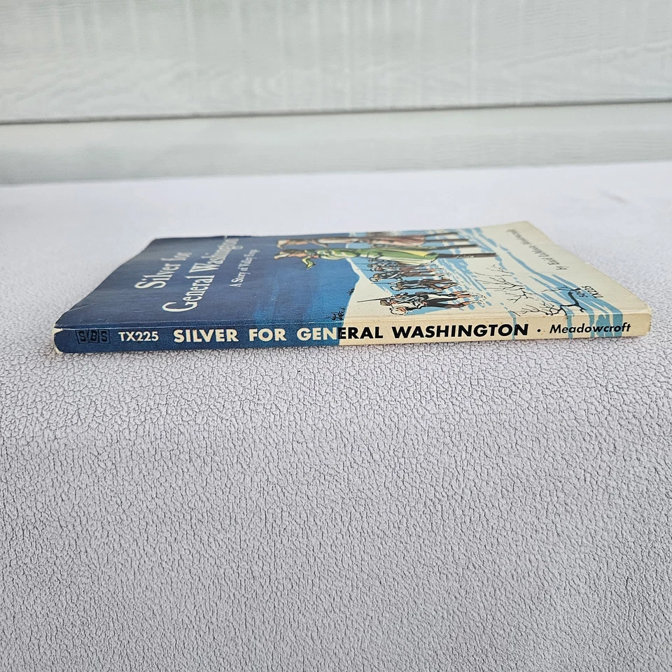 Silver for General Washington A Story Of Valley Forge by Enid Meadowcroft PB Foto 3 de 4