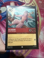 FOIL Aladdin - Fearless Navigator 112/204 Common Azurite Sea Lorcana Eng Card