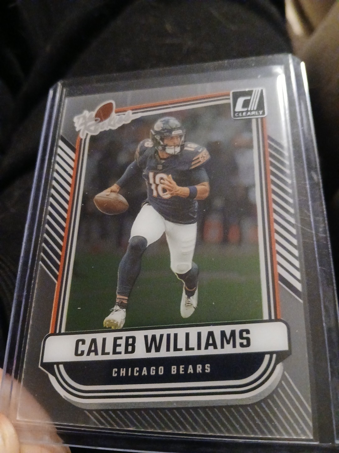 2024 Panini Clearly Donruss The Rookies Football Card (RC) - Caleb Williams - #1