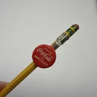 Vintage - COCA COLA - SODA - Pencil Clips - Metal / Pocket Holder Drink Coke