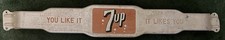 Vintage 7 UP Soda Screen Door Push Bar