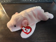 TY Beanie Baby  SQUEALER  3rd Generation Hang Tag  2nd Gen Tush Tag-Excellent
