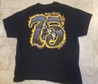Daytona Beach Bike Week T Shirt 2016 Mens Size Large 75th Anniversary Black TEE