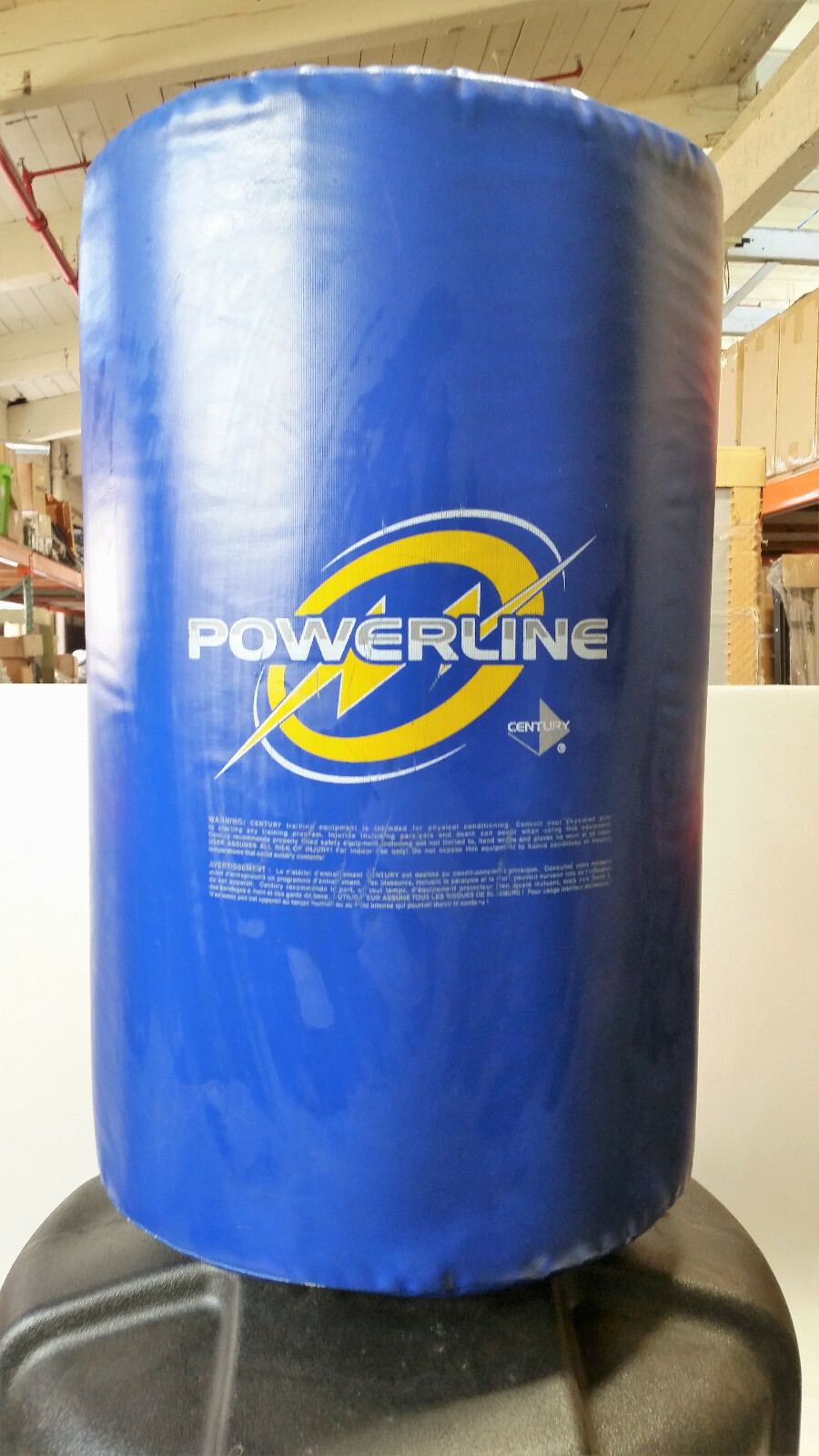 Century Powerline Martial Arts Boxing Training Bag w/Stand Pickup