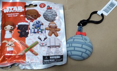Monogram Star Wars Figural KeyChain Backpack Clip Christmas Death Star Ornament