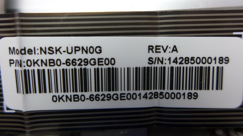 9 ASUS N750J N750JK N750JV PALMREST TOUCHPAD 13NB0201AM0411 13N0-PTA0211 - Zdjęcie 5 z 6