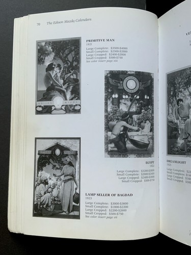 Maxfield Parrish’s “Lamp Seller Of Baghdad” Original 1923 EM Calendar Top Lovely - Picture 24 of 24