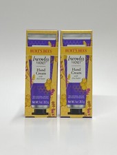 Burt's Bees Hand Cream Shea Butter Lavender Honey Natural 1 Oz Each  Pack of 2 