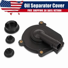 For Mercedes Engine Oil Separator Cover Kit w/Seal & Camshaft Expansion Plug Kit