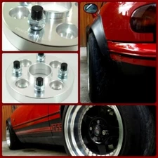 Wheel spacers 25mm Mazda MX-5 mk1 mk2 mk2.5 mk4 pair NA NB ND JASS Performance