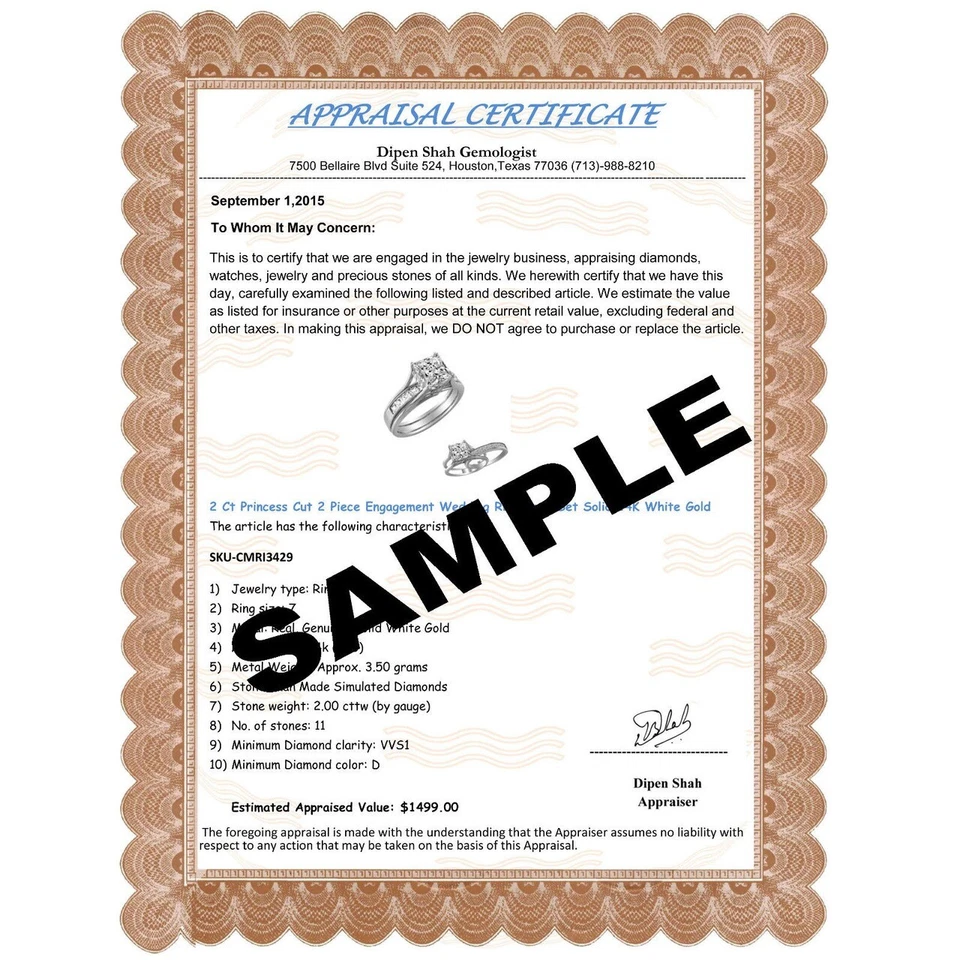 Aretes de diamantes simulados amarillos canarios de 1 quilate enchapados en oro rosa de 14 k en plata Foto 4 de 4