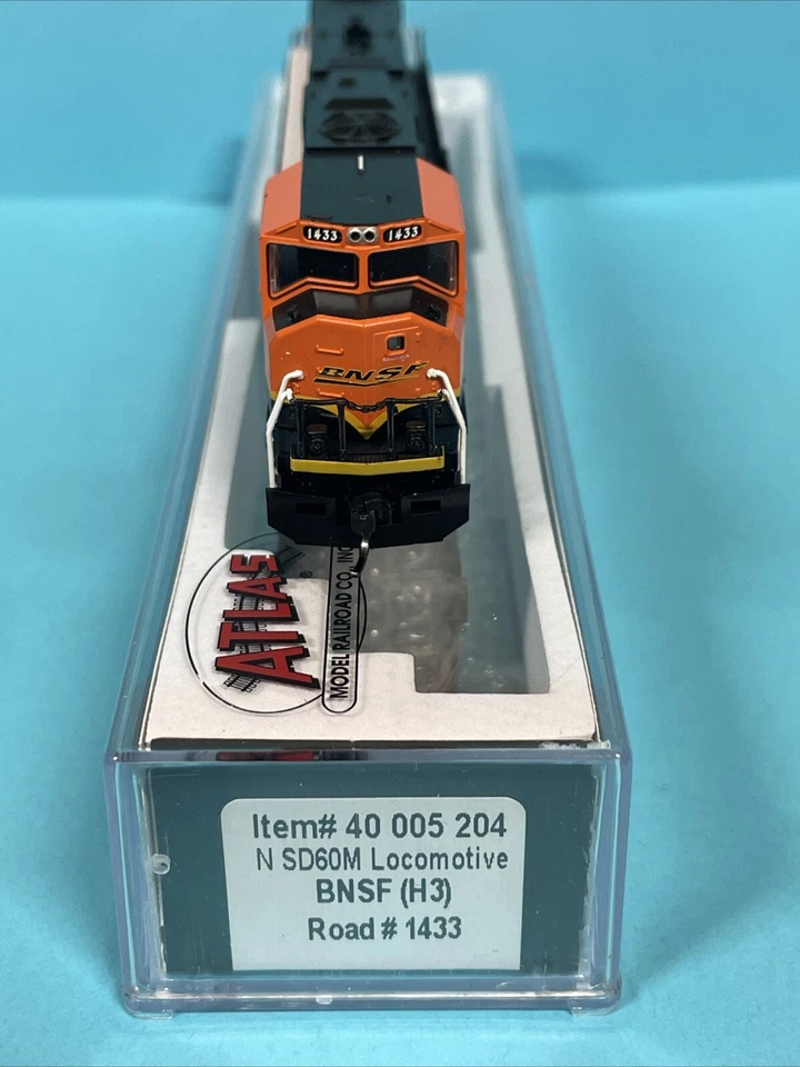 Atlas N-Scale SD60M BNSF #1433 DC New! $154.95 Make Offer - Image 2 of 4