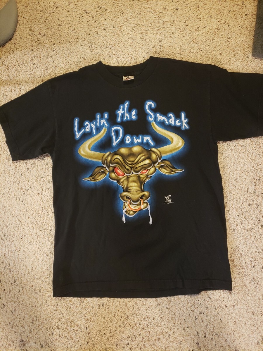 Vintage WWF Wrestler THE ROCK T SHIRT Dwayne Johnson. WWE