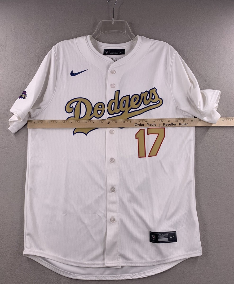 Shohei Ohtani Los Angeles Dodgers Nike 2025 Gold Collection Kanji