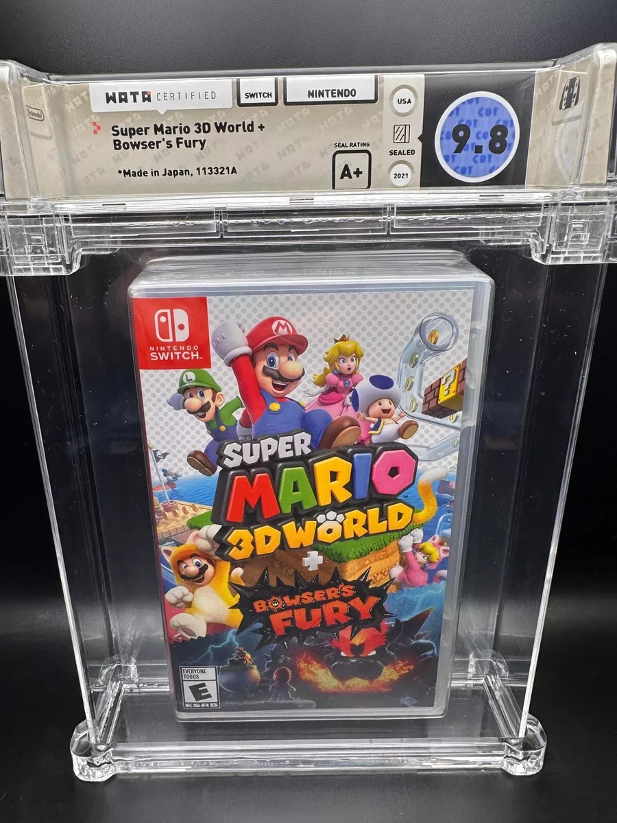 Super Mario 3D World + Bowser\'s Fury WATA 9.8 A+ - Nintendo Switch | eBay