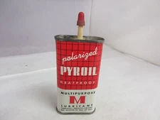 VINTAGE ADVERTISING PYROIL OILER   SHOP  PETROLIANA   C-402
