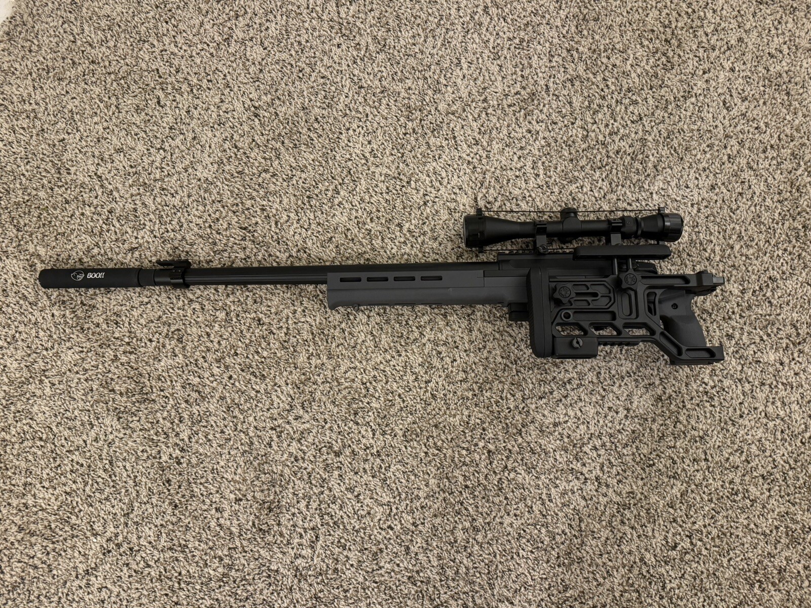 EMG Helios EV03 Airsoft Spring Powered Sniper With Attachments eBay