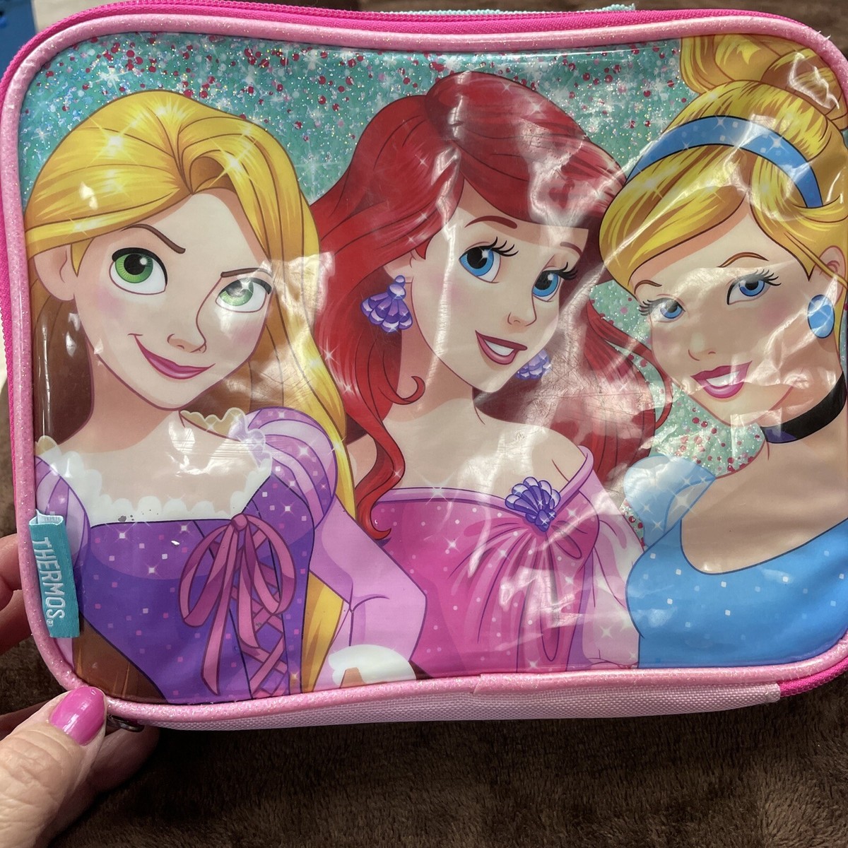 Disney/ Thermos Rapunzel, Ariel, Cinderella Multi Color Insulated
