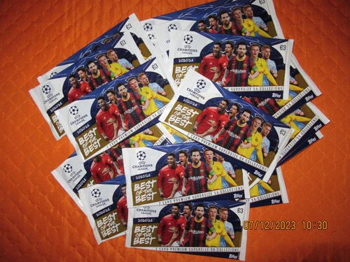 TOPPS CL BEST OF THE BEST 2020/21 SACHET NEW & SEALED ED. ITALY-SEE PHOTO