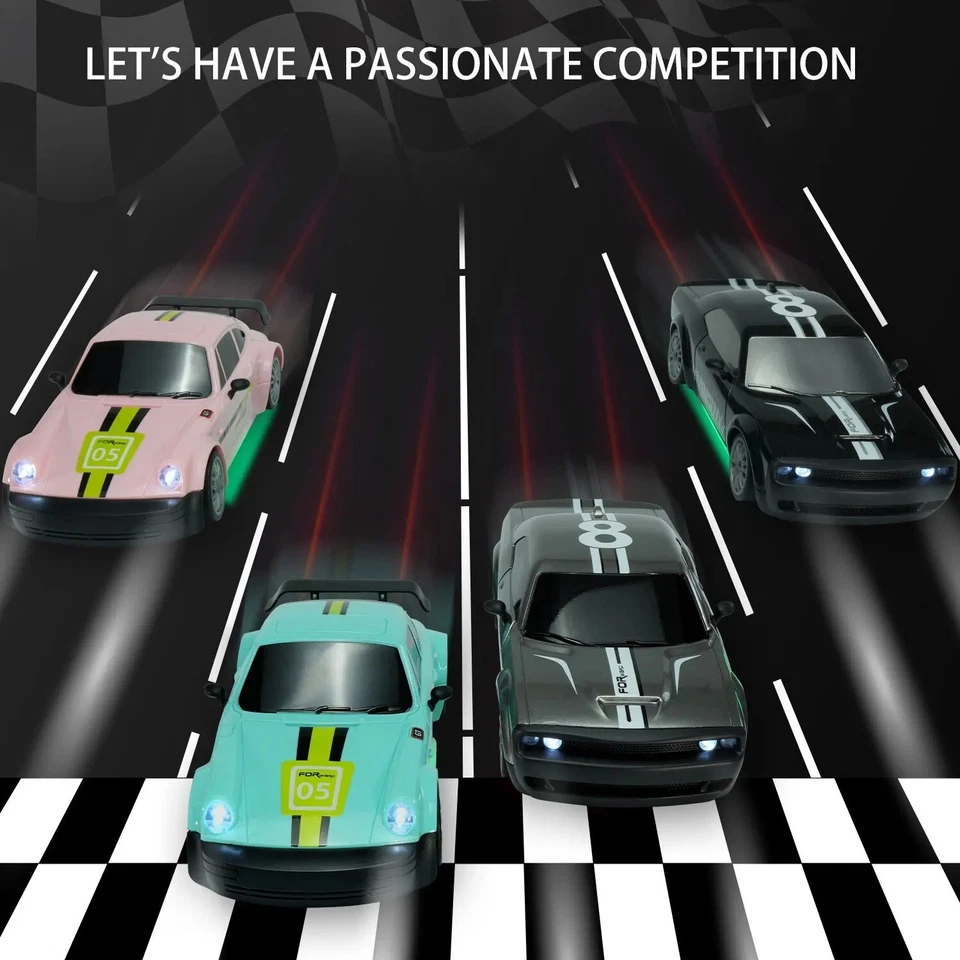 1:20 RC Drift Car 4WD ferngesteuert - Model Car with Light and Sound Features - Bild 3 von 4