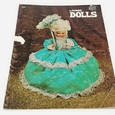 Glamourous Living Dolls Craft Instructions Book Vintage Patterns 1972 Mangelsens