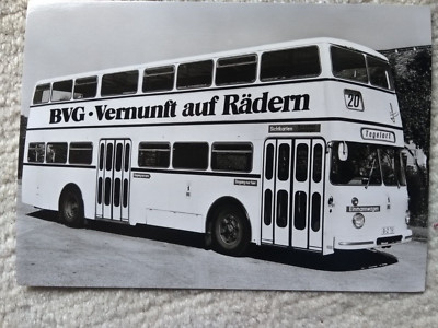  Berliner Verkehrsmittel - Autobus Serie 1- Typ: Büssing DE 65  Bj. 1966