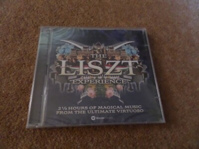 CD DOUBLE ALBUM - NEW & SEALED - WARNER CLASSICS - THE LISZT EXPERIENCE