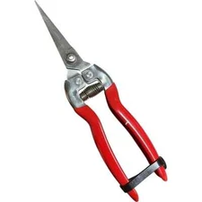 Garden Guru Straight Stainless Steel Pruners, Pruning Shears, Clippers Snips