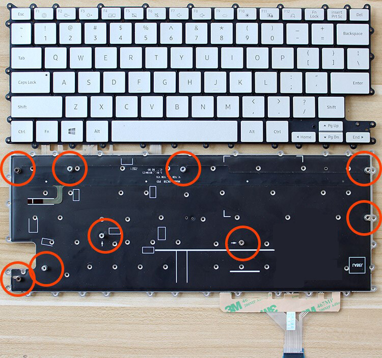 New For Samsung NP730QCJ NP 730QCJ NP730QCJ-K02US NP730QDA Keyboard US Backlit
