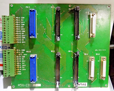 M50-C001 CIRCUIT BOARD From AKIRA SEIKI PERFORMA V4 SELLING FOR PARTS REPAIR
