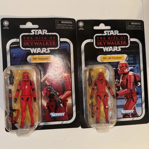 Hasbro Star Wars The Vintage Collection Rise of Skywalker Sith Jet Trooper Lot