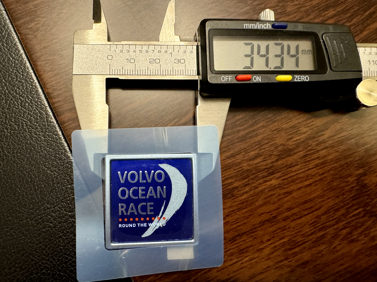 1x Genuine Volvo Ocean Race Badge / Emblem 31408428, (30733017