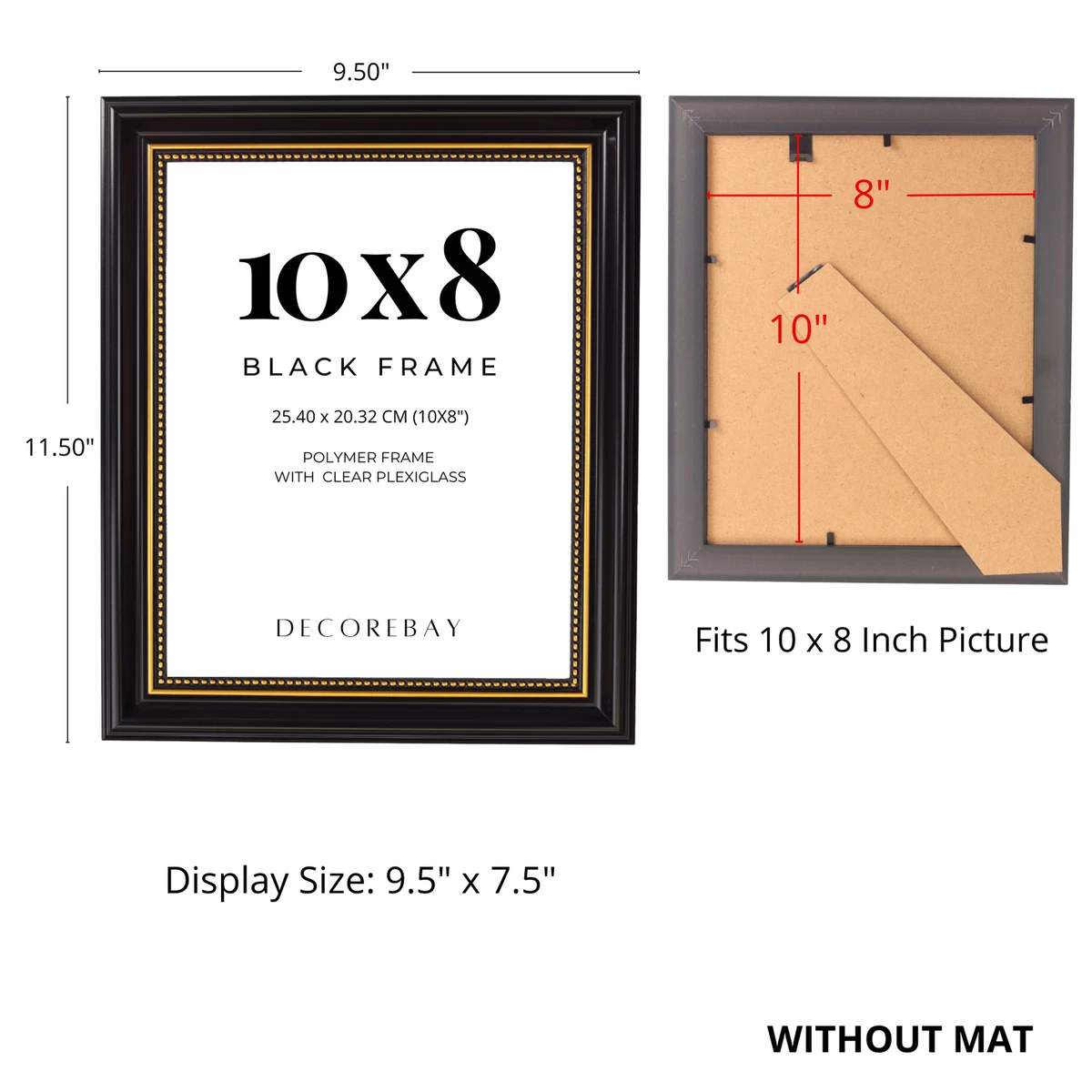 10 x 8 inch picture frame deals