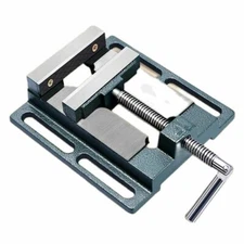 3Inch Cast Iron Vise Flat-Nose Pliers Bench Clamp Fixed Bench Vice Drilling Jig