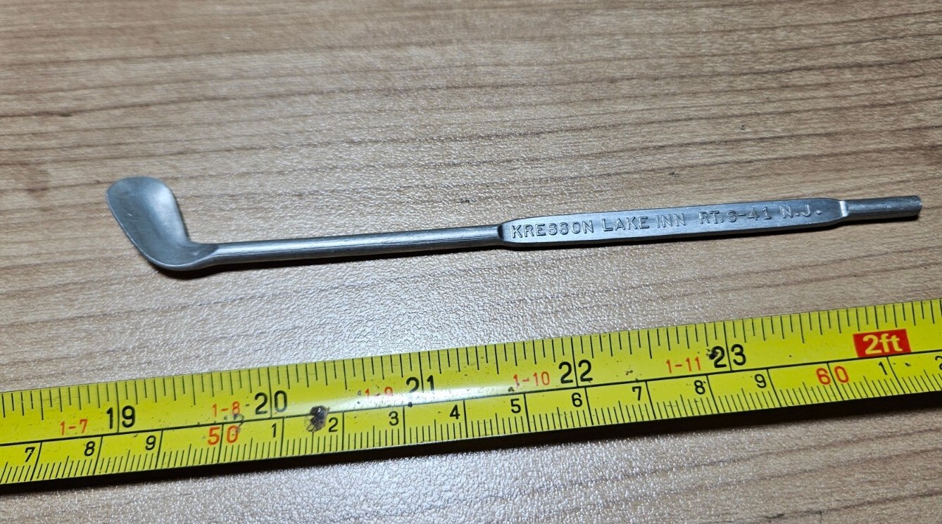 Vintage Kresson Lake Inn Voorhees? New Jersey Advertising Metal Drink