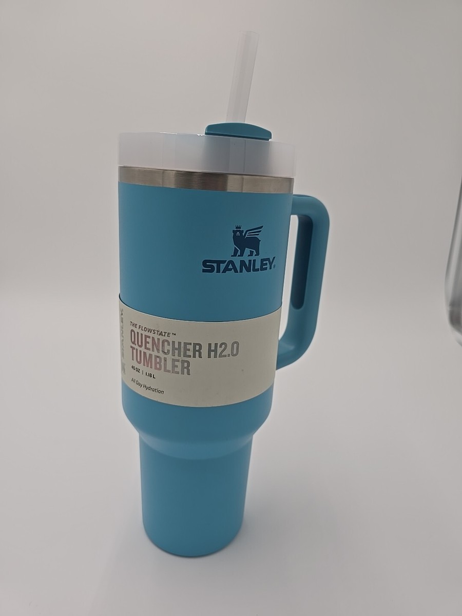 STANLEY THE QUENCHER H2.0 FLOWSTATE TUMBLER | 40 OZ POOL BLUE | eBay