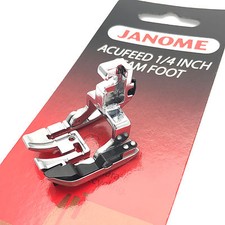 Janome Acufeed 1/4 inch Seam Foot #202031002 ...