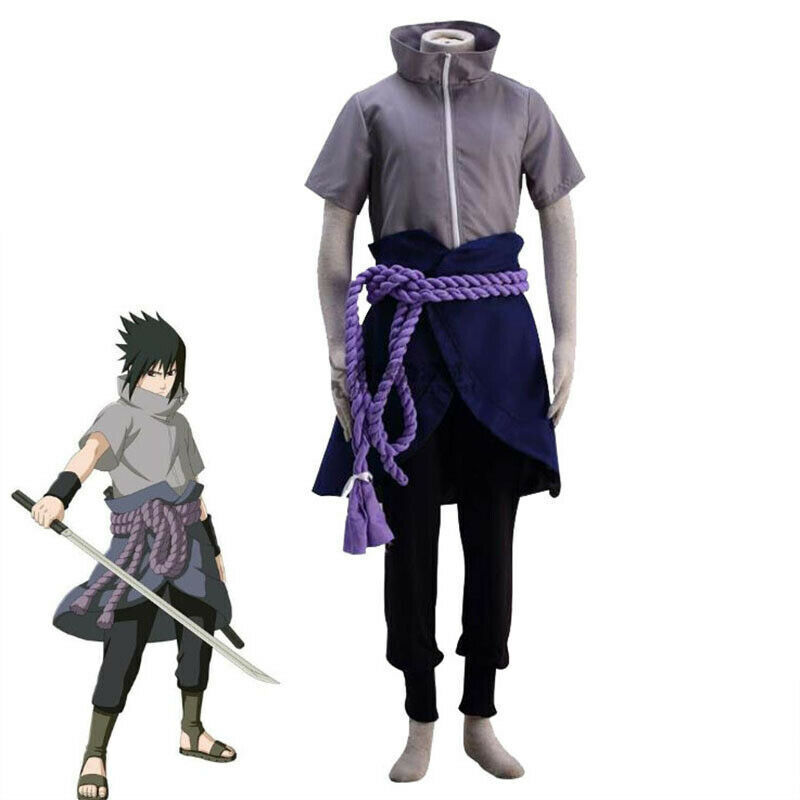 Naruto Sasuke Uchiha Cosplay e Acessórios Naruto Sasuke Uchiha