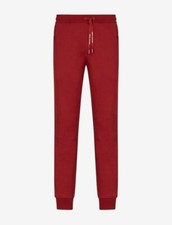 A X Armani Exchange Men's Drawstring Jogger with Zip Pockets, Red, L