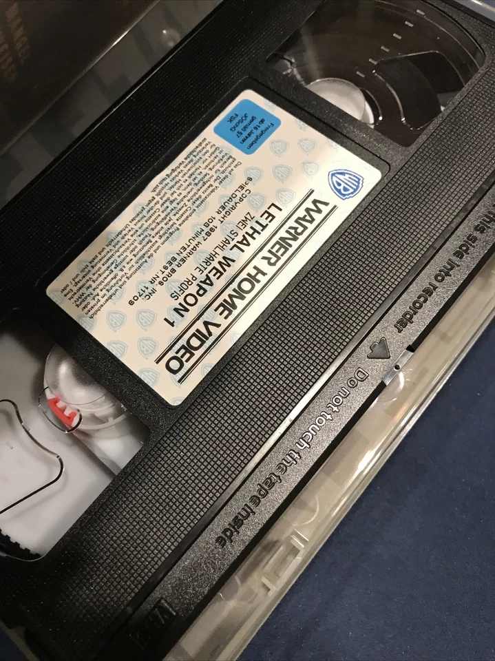 Lethal Weapon 1 - VHS Video Kassette Zustand Gut @846 - Bild 3 von 3