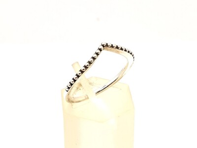 Pandora Ring Beaded Wish Sterling Silver 925 RG 56 